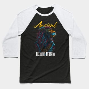 Ancient Lion King Baseball T-Shirt